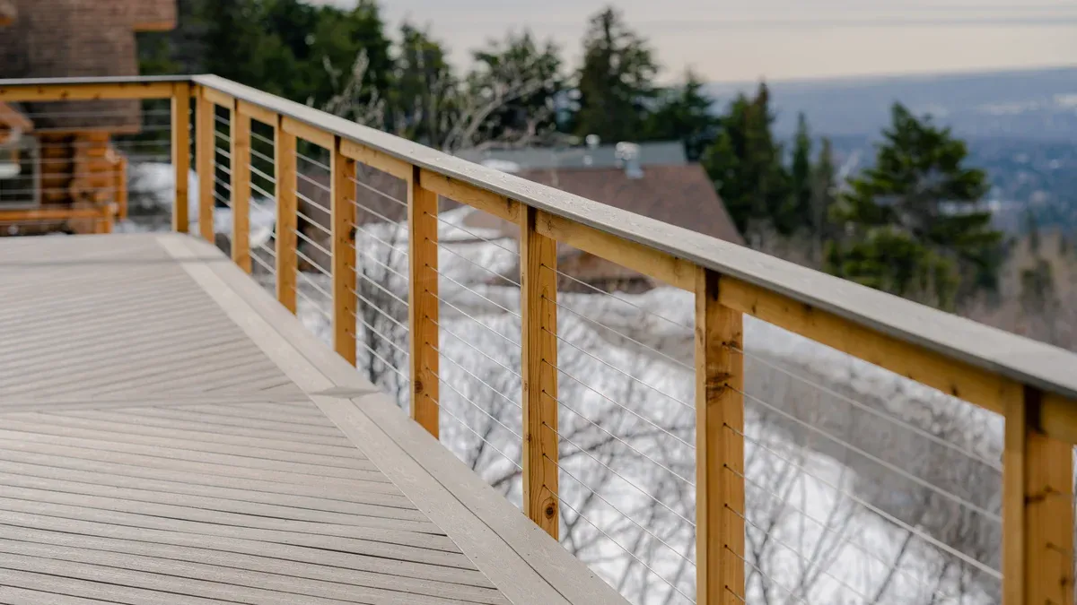 Contemporary deck design
